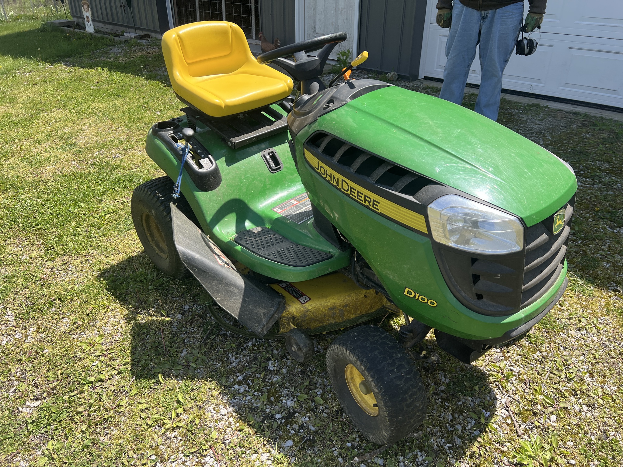 2012 John Deere D100 Image 5