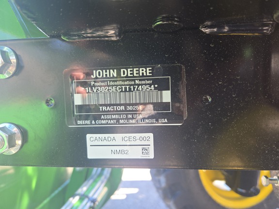2026 John Deere 3025E