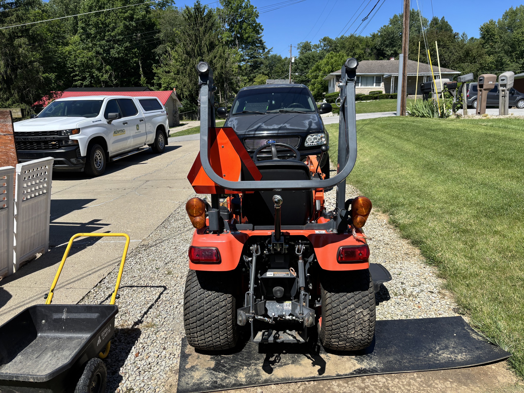 Used 2016 Kubota BX1870 Compact Utility Tractors at Koenig Equipment in Richmond, IN - PhotoXL4