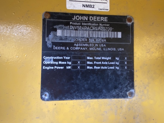 2023 John Deere 524 P