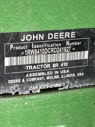 2024 John Deere 8R 410 - Photo18