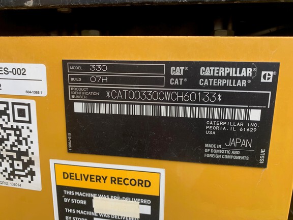 2024 Caterpillar 330 SLR