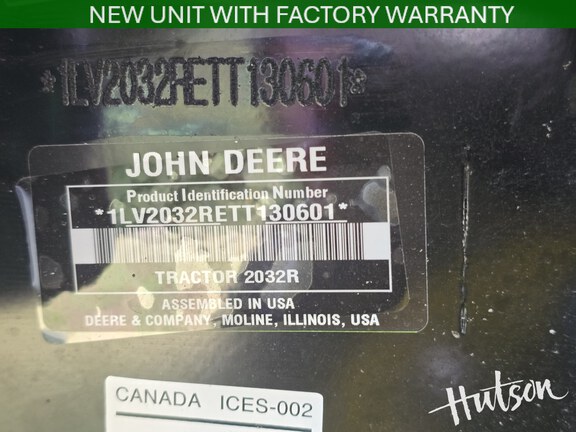 Photo of 2026 John Deere 2032R