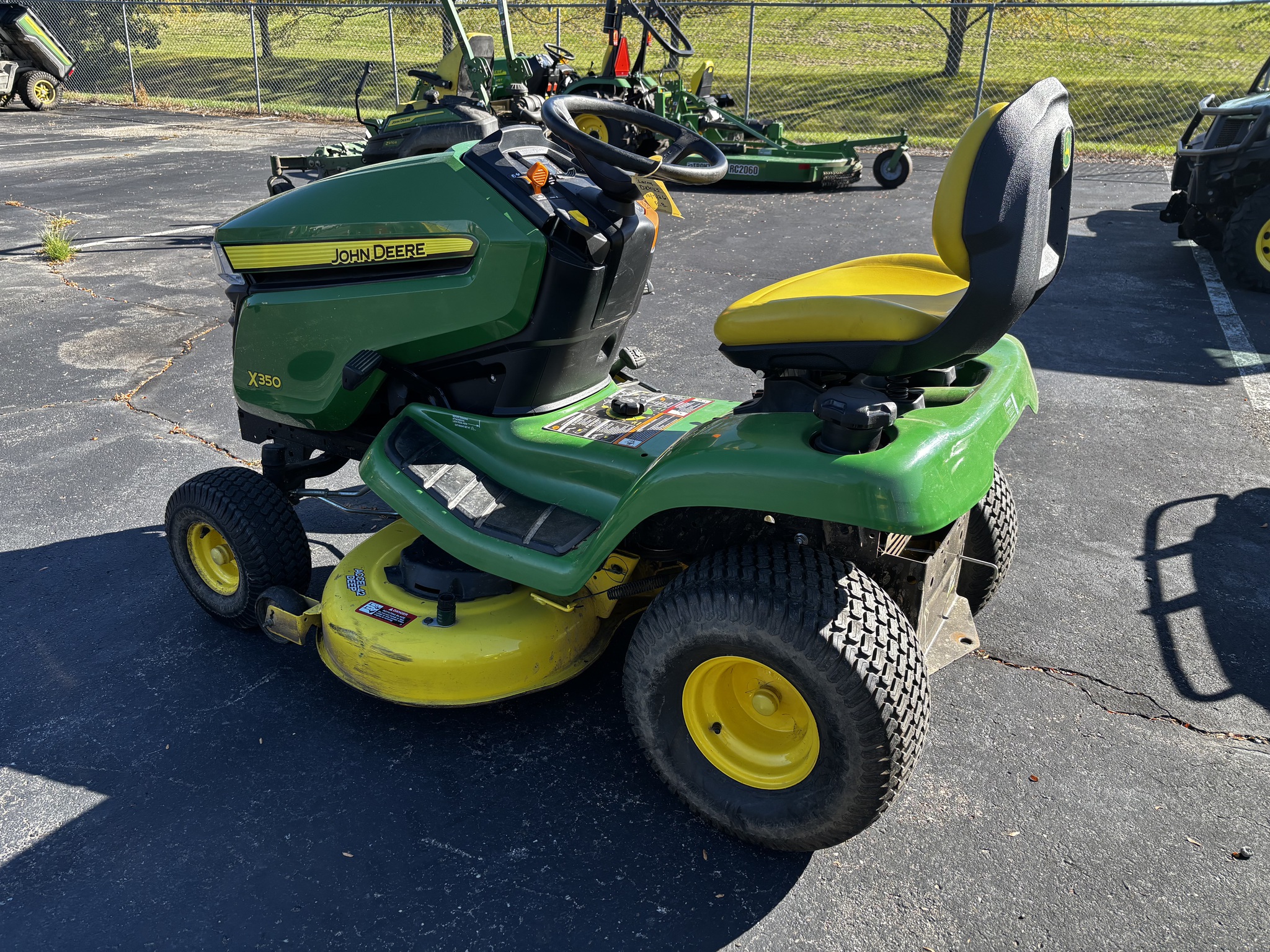 Used 2016 John Deere X350 Lawn & Garden Tractors at Koenig Equipment in Tipp City, OH - PhotoXL1