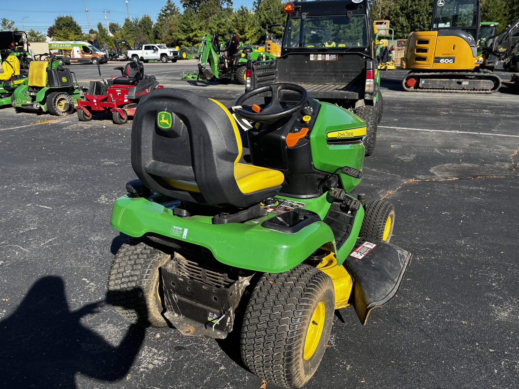 Used 2016 John Deere X350 Lawn & Garden Tractors at Koenig Equipment in Tipp City, OH - PhotoXL5