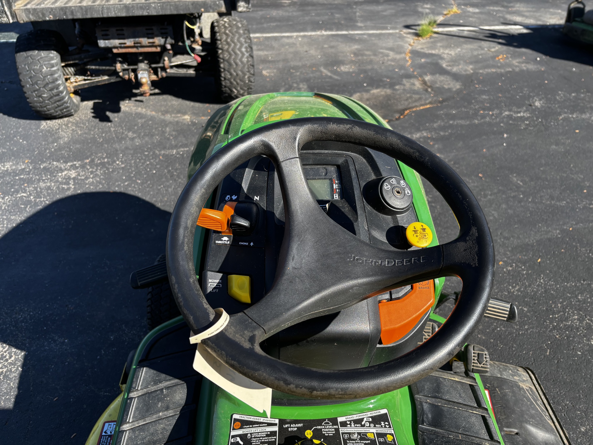 Used 2016 John Deere X350 Lawn & Garden Tractors at Koenig Equipment in Tipp City, OH - PhotoXL13