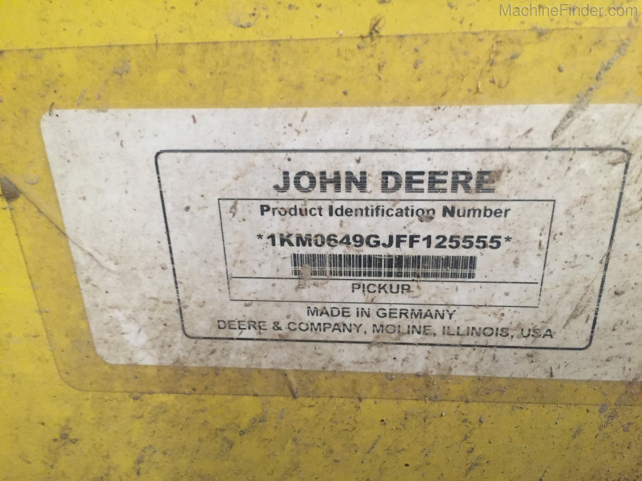 2015 John Deere 649 Image 5