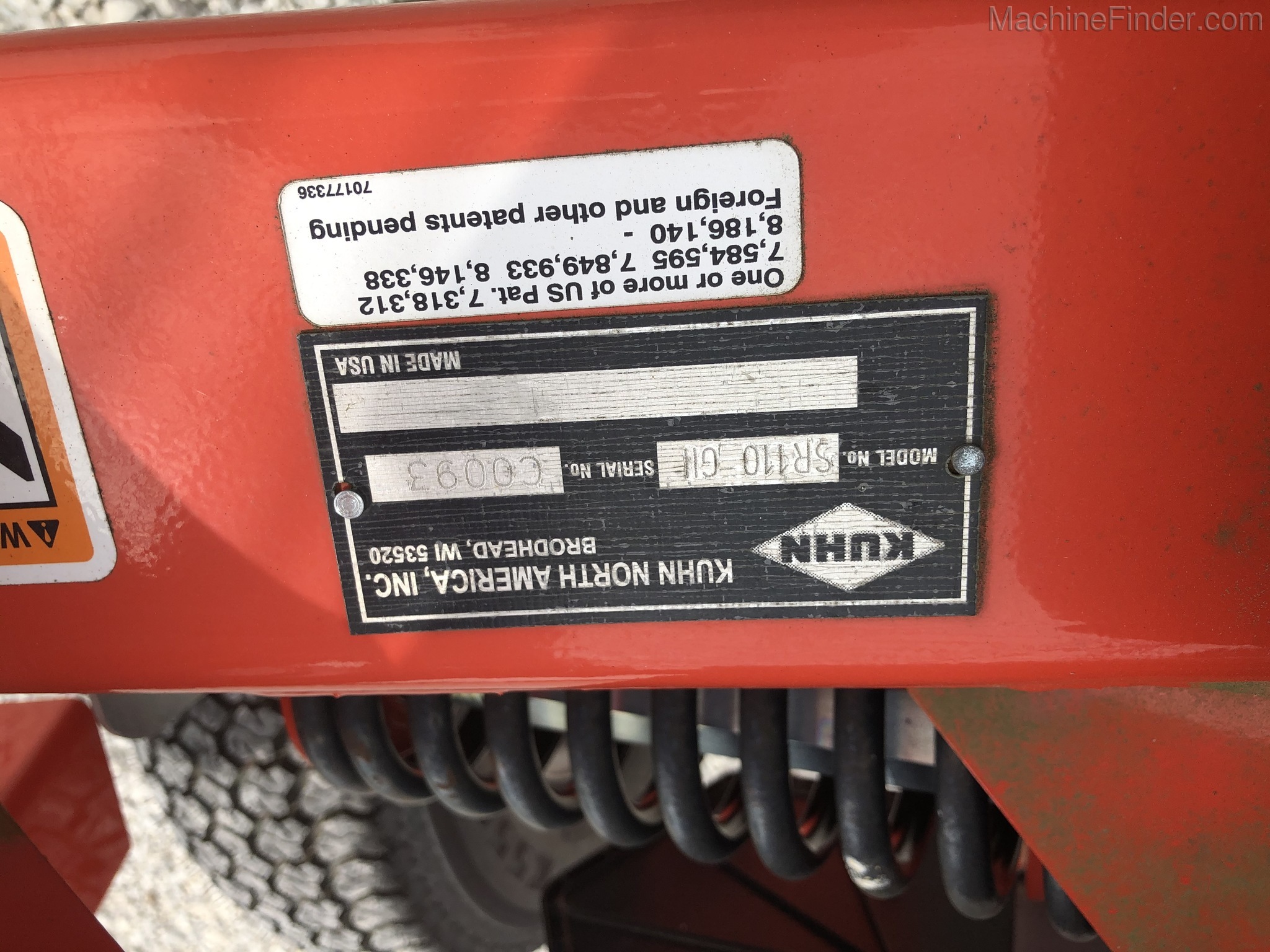 2017 Kuhn SR110 Image 9