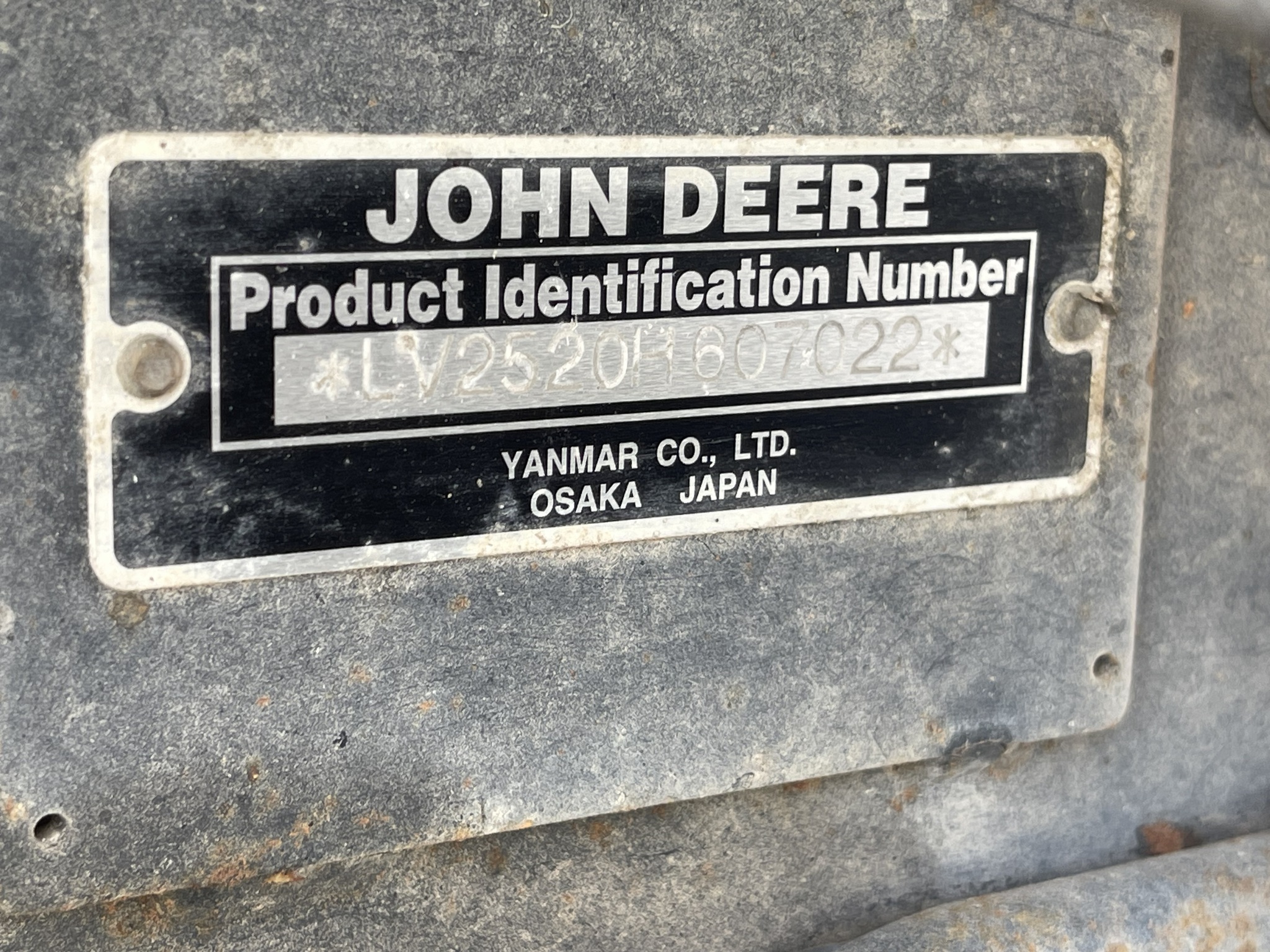  2010 John Deere 2520 at Heritage Tractor in Brimfield, IL