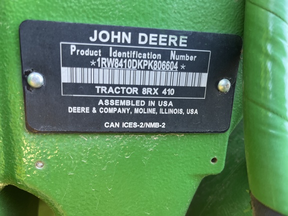John Deere 8RX 410 image 8