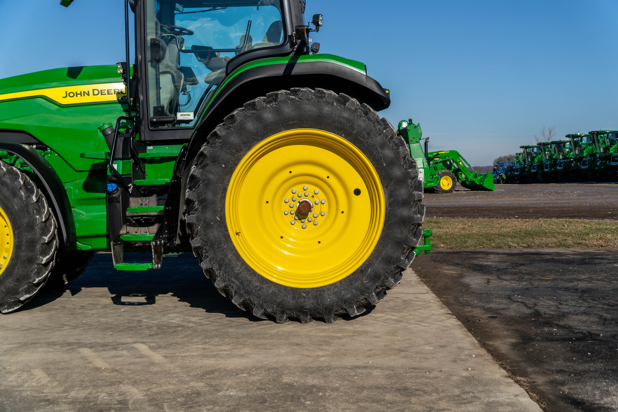 Used 2023 John Deere 8R 250 Row Crop Tractors at Koenig Equipment in Anna, OH - PhotoXL9