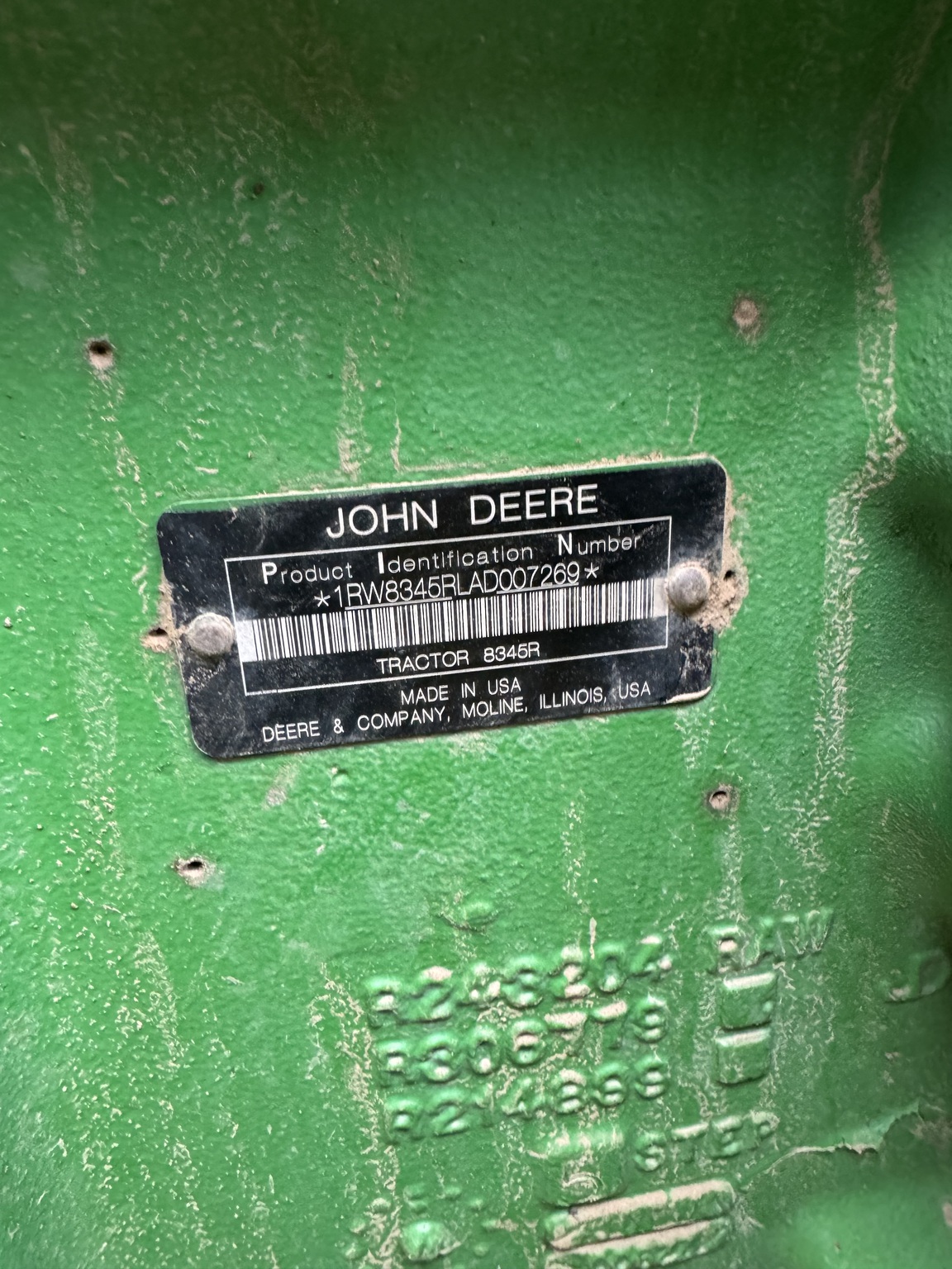 Used 2010 John Deere 8345R Row Crop Tractors at Koenig Equipment in Greenville, OH - PhotoXL41