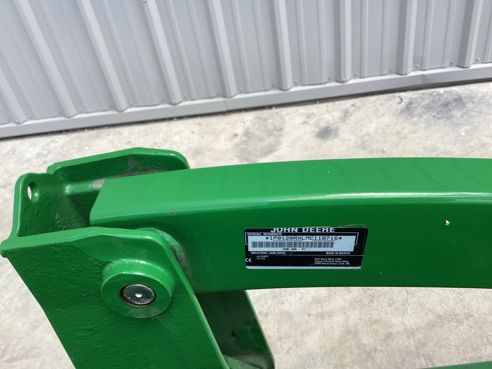 2021 John Deere 1023E Image 23