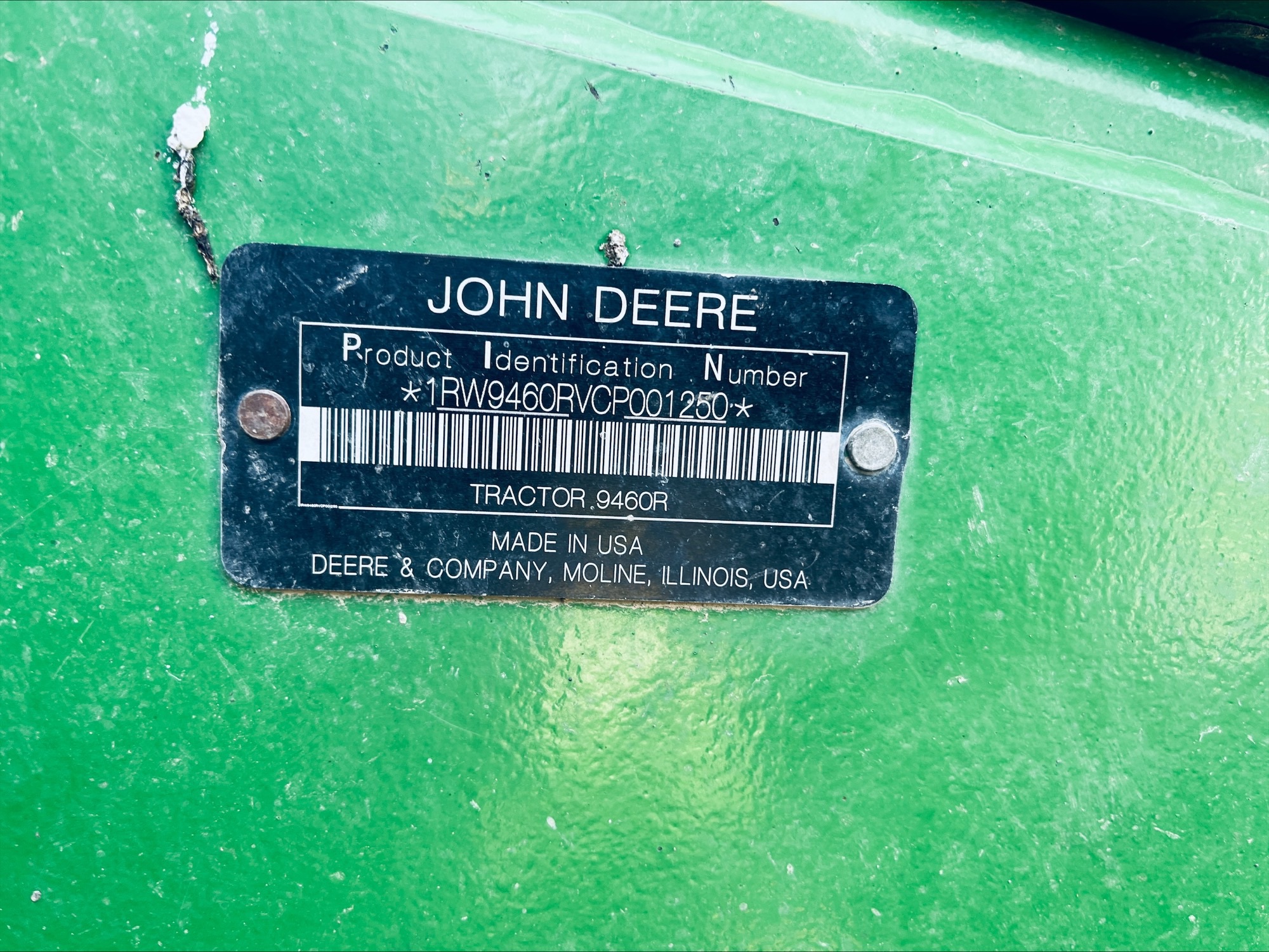 2012 John Deere 9460R Image 4