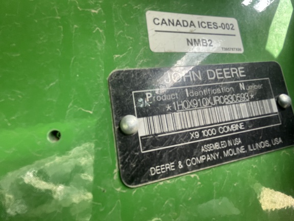 2024 John Deere X9 1000