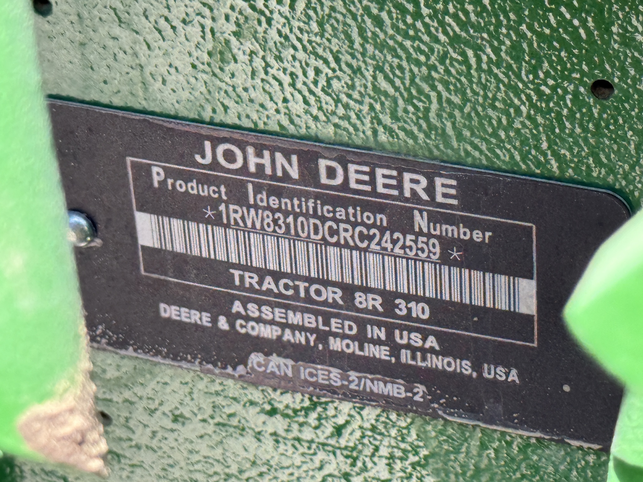 2024 John Deere 8R 310 Image 47