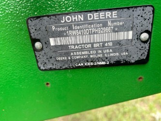 2023 John Deere 8RT 410 Image 4