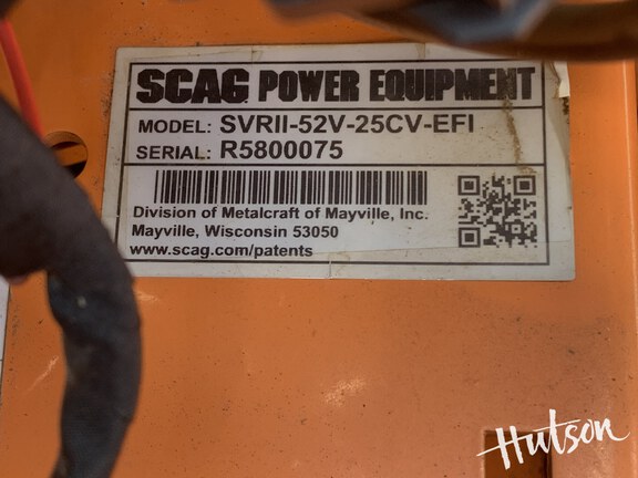 Photo of 2021 Scag SVRII-52V-25CV-EFI