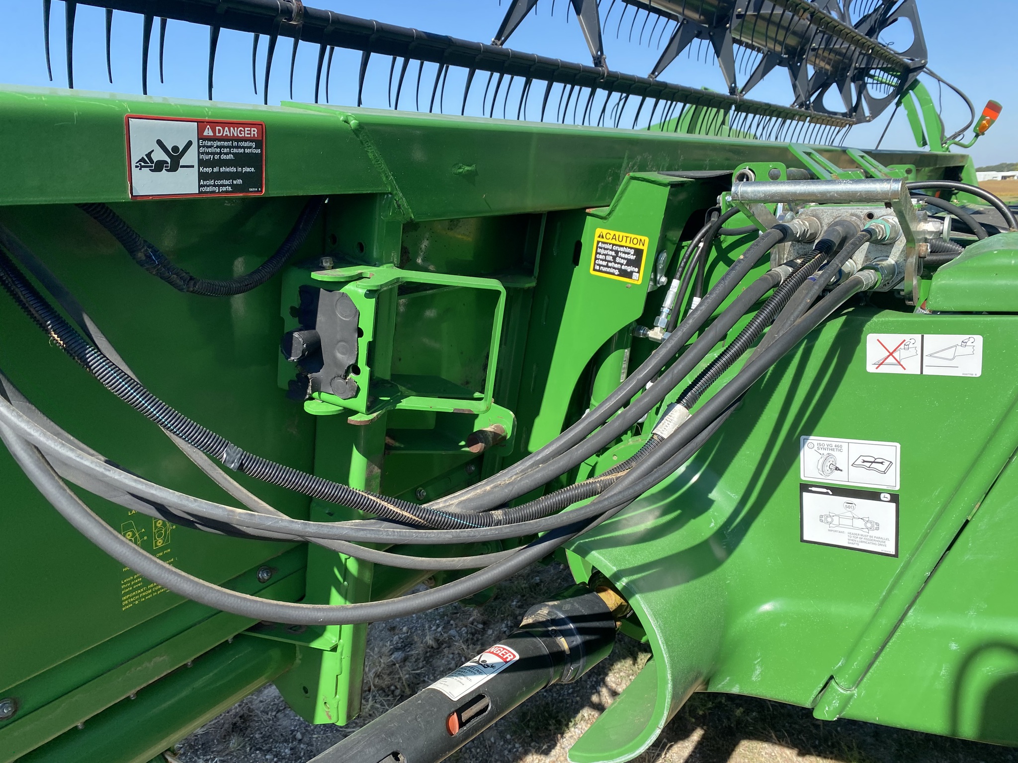 2012 John Deere 635F Image 13