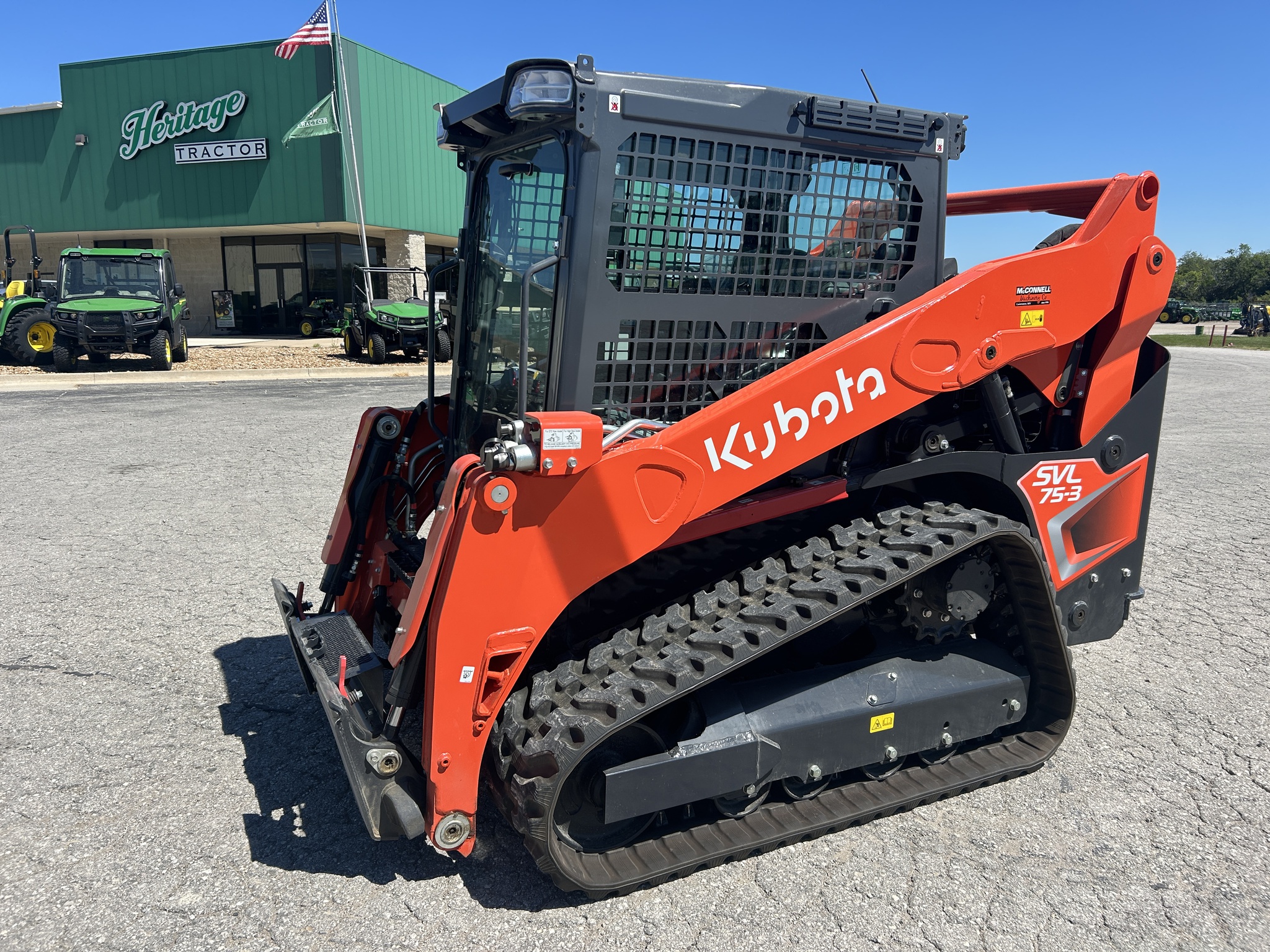  2025 Kubota SVL75-3 at Heritage Tractor in Rogersville, MO