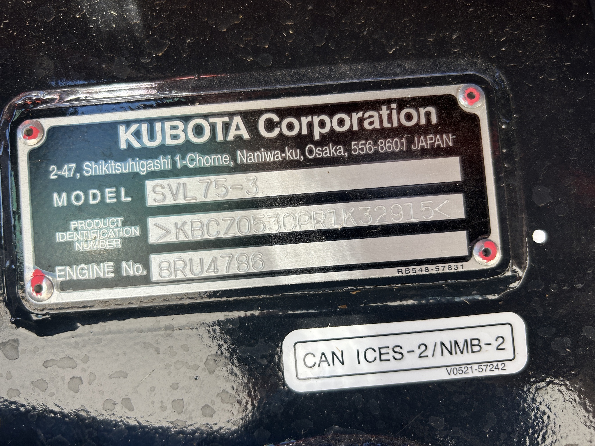  2025 Kubota SVL75-3 at Heritage Tractor in Rogersville, MO