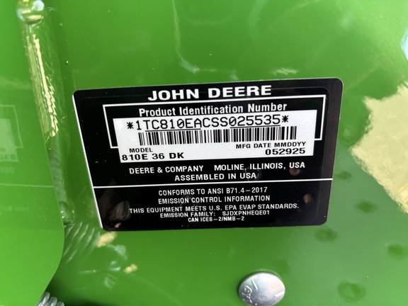 Used 2025 John Deere Q810E Stand On Mowers at Koenig Equipment in Franklin, IN - Photo11