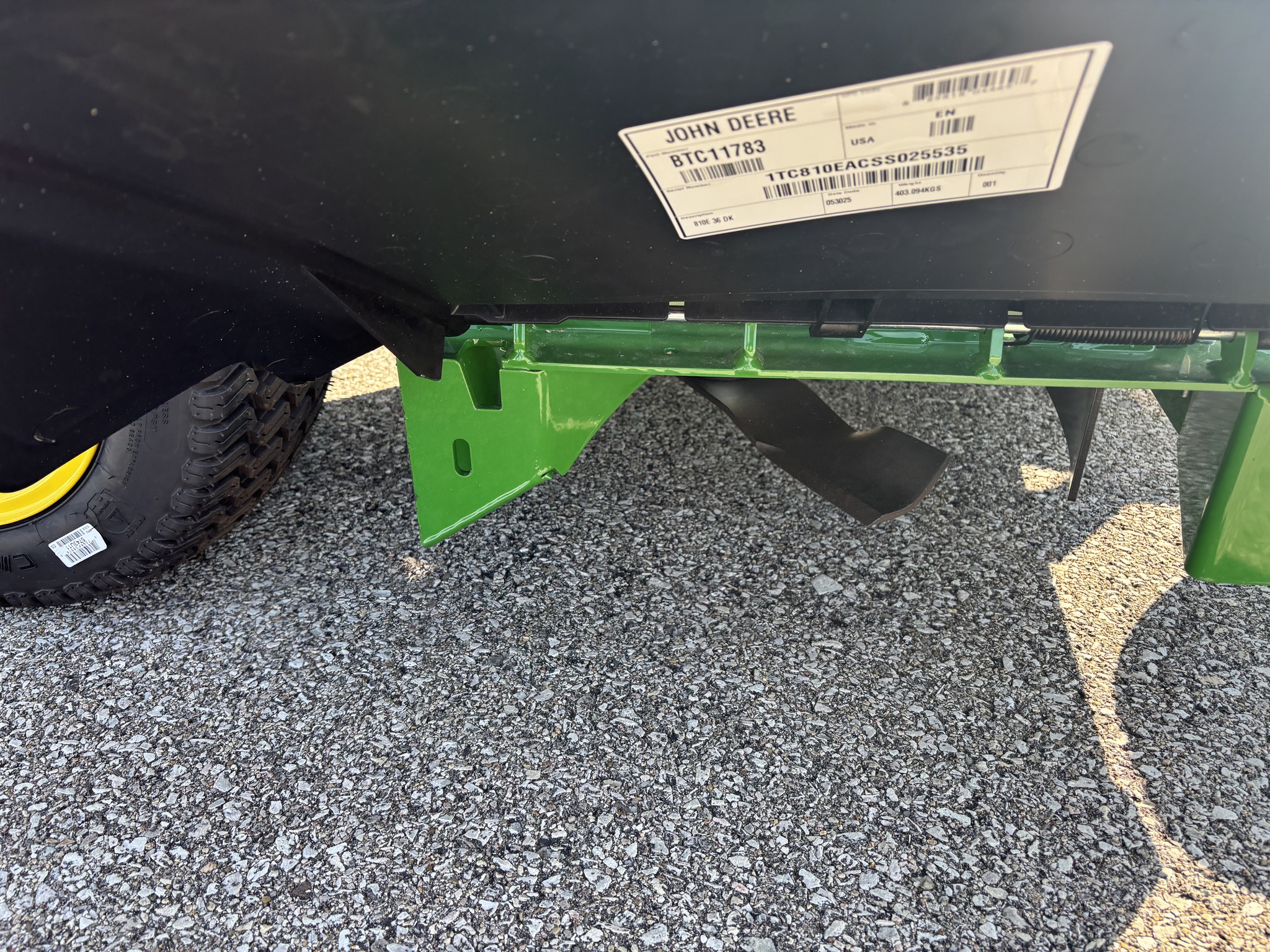 Used 2025 John Deere Q810E Stand On Mowers at Koenig Equipment in Franklin, IN - PhotoXL9