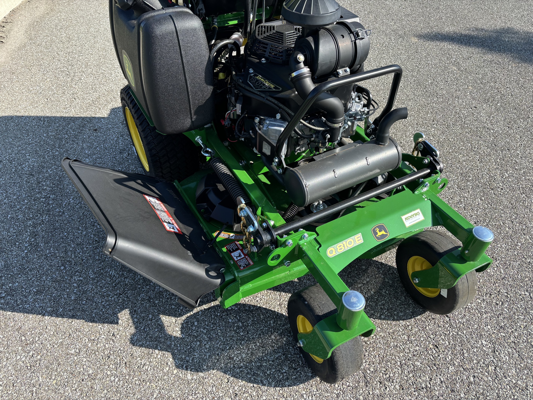 Used 2025 John Deere Q810E Stand On Mowers at Koenig Equipment in Franklin, IN - PhotoXL4