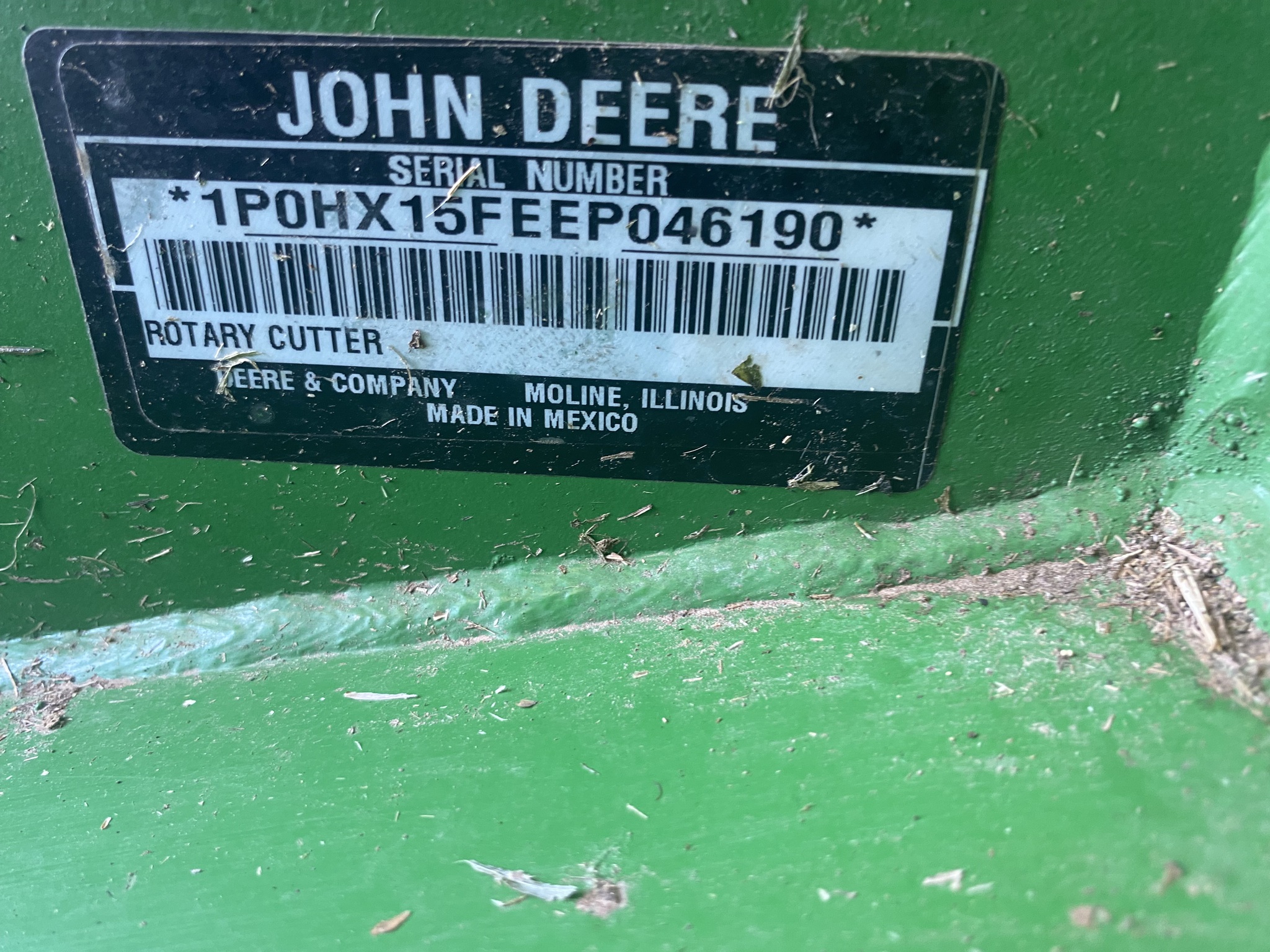 2014 John Deere HX15 Image 2
