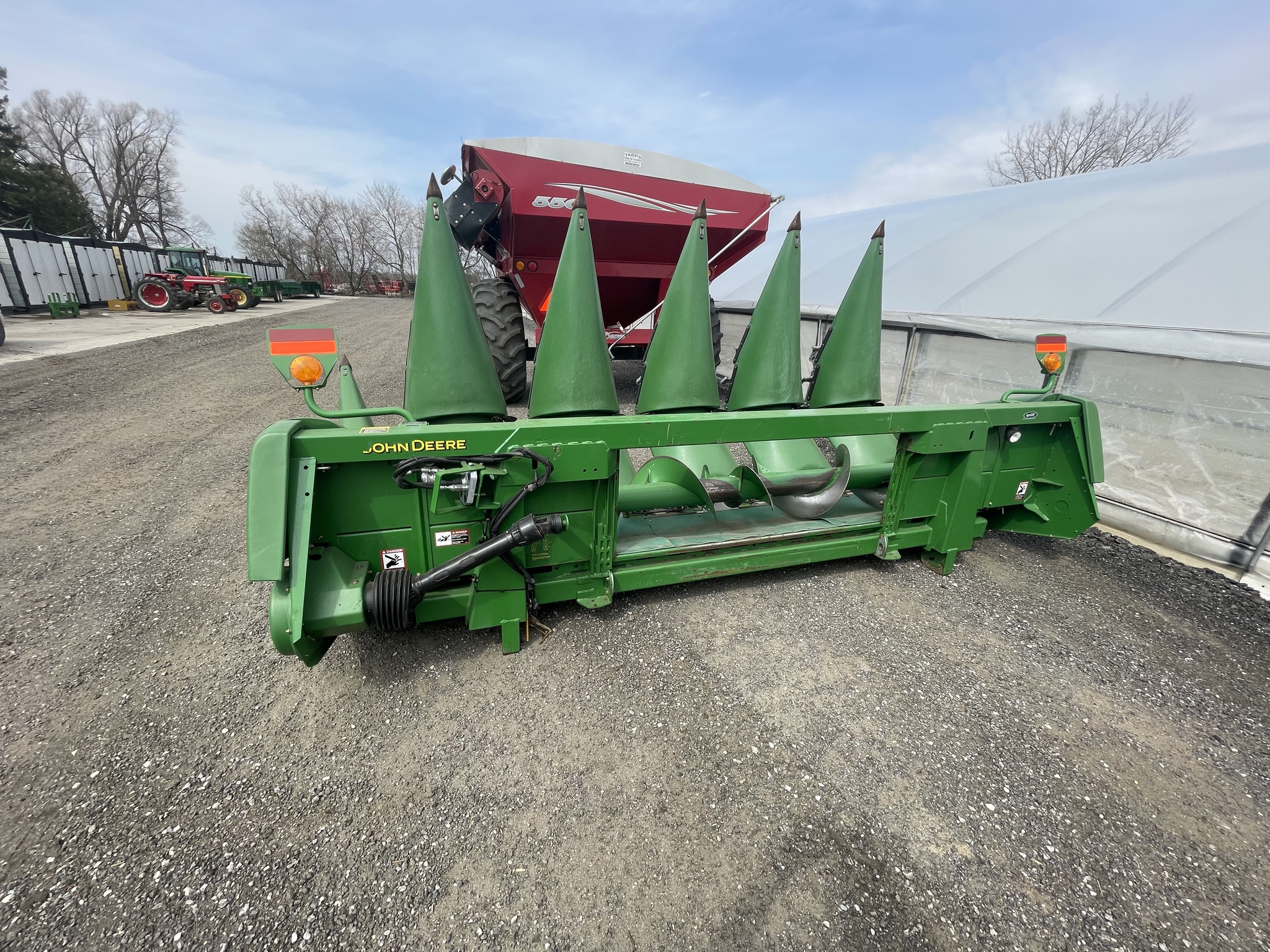 2012 John Deere 606C Image 2