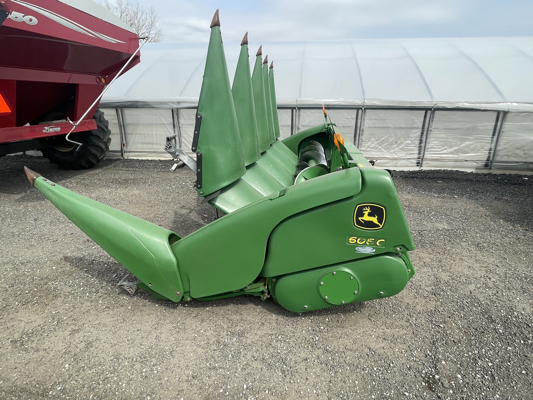 2012 John Deere 606C Image 1