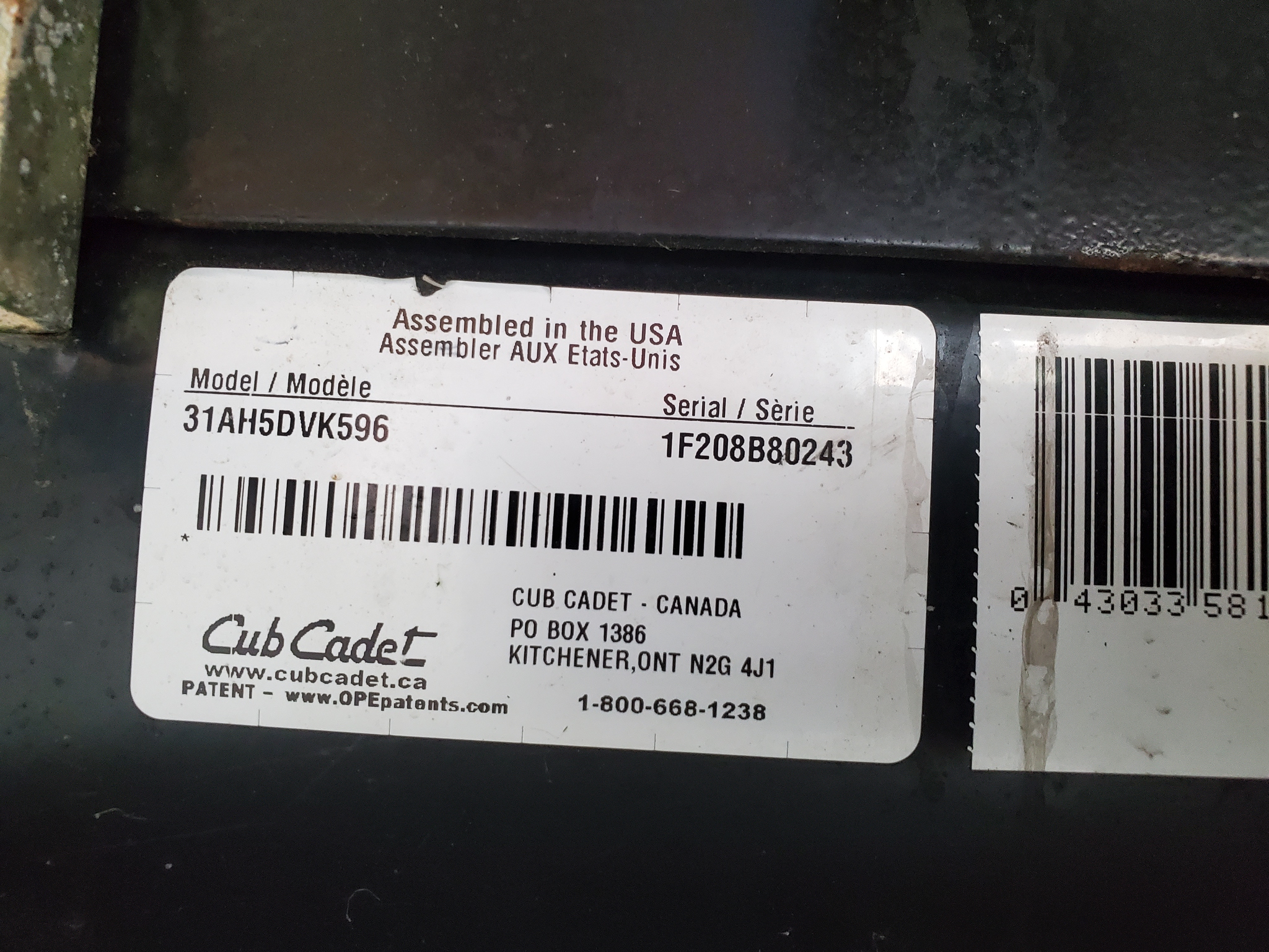 2021 Cub Cadet 31AH5DVK596 3X24