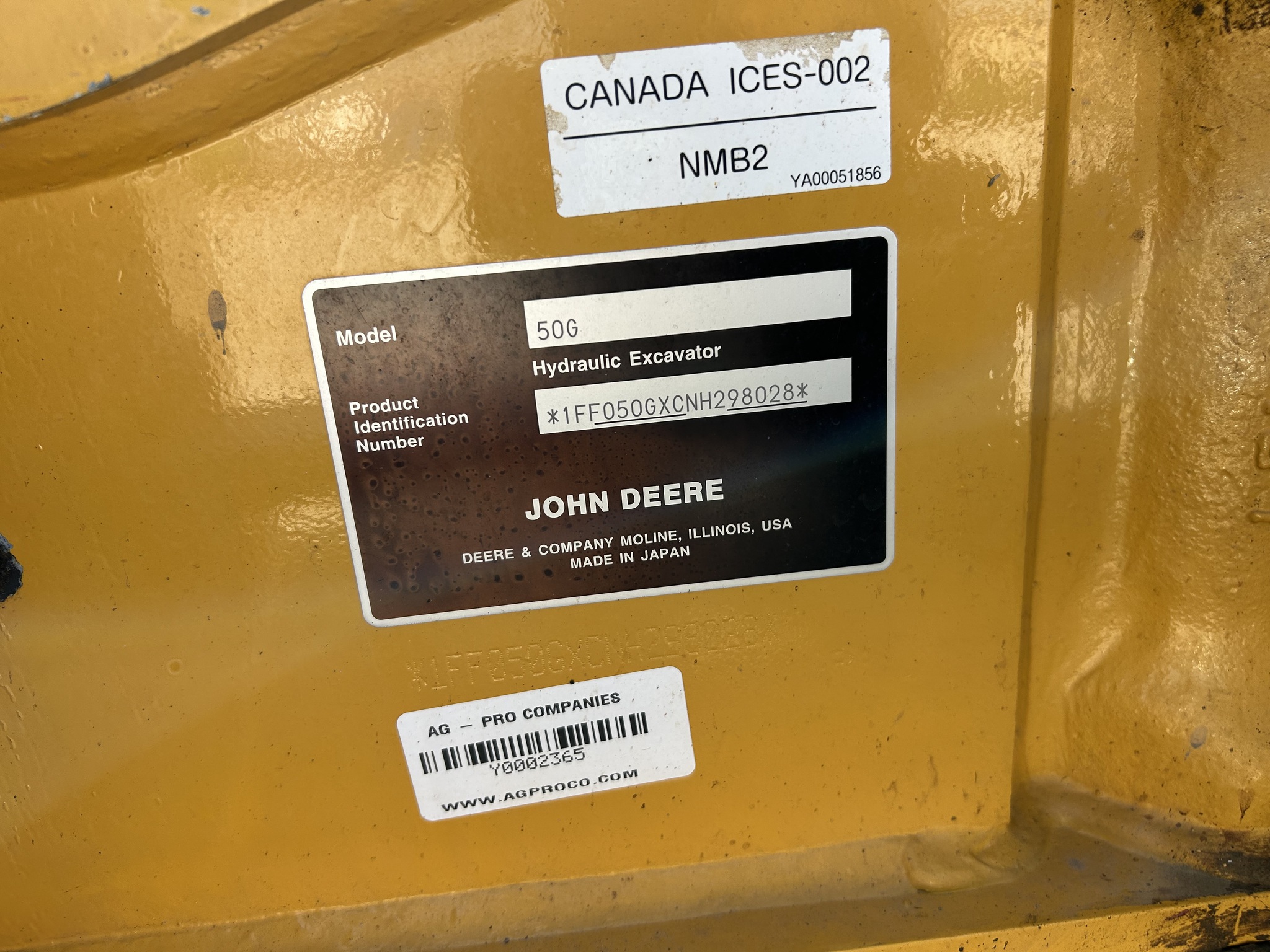 2022 John Deere 50G Image 8