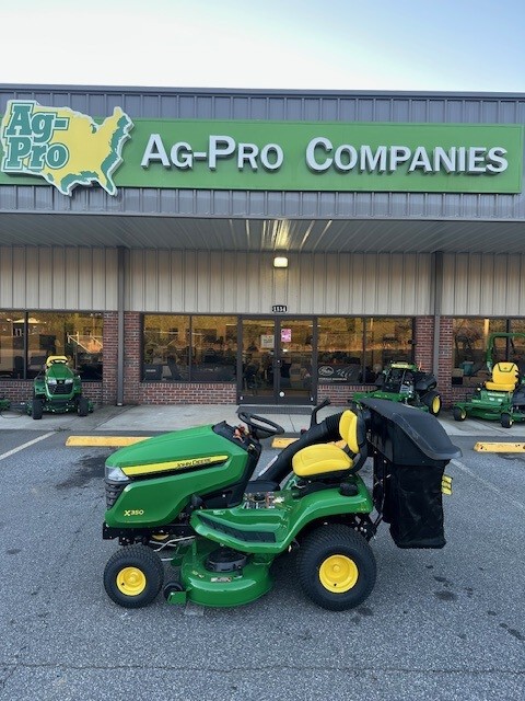 2025 John Deere X350-42 W/BAGGER Image 1
