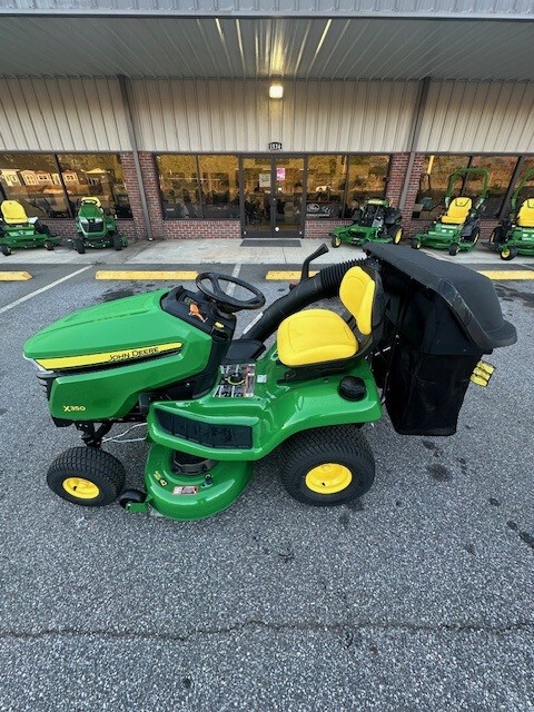 2025 John Deere X350-42 W/BAGGER Image 2