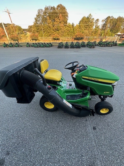 2025 John Deere X350-42 W/BAGGER Image 4