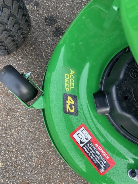 2025 John Deere X350-42 W/BAGGER Image 6