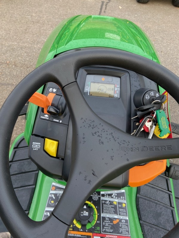 2025 John Deere X350-42 W/BAGGER Image 7