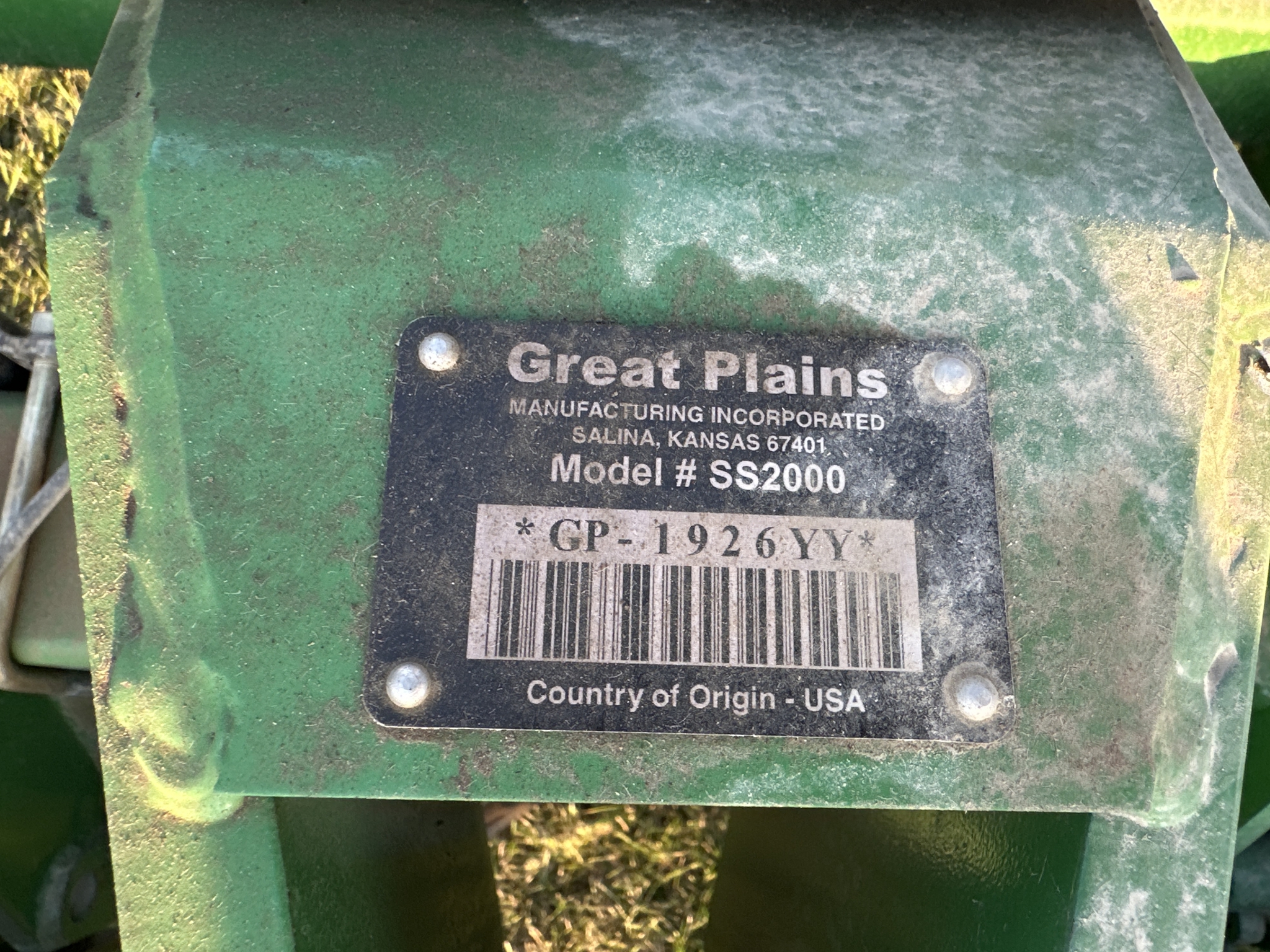 2013 Great Plains SS2000 / SSH Image 21