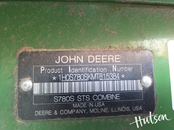 Photo of 2021 John Deere S780