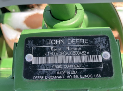 2018 John Deere 708C - Photo16