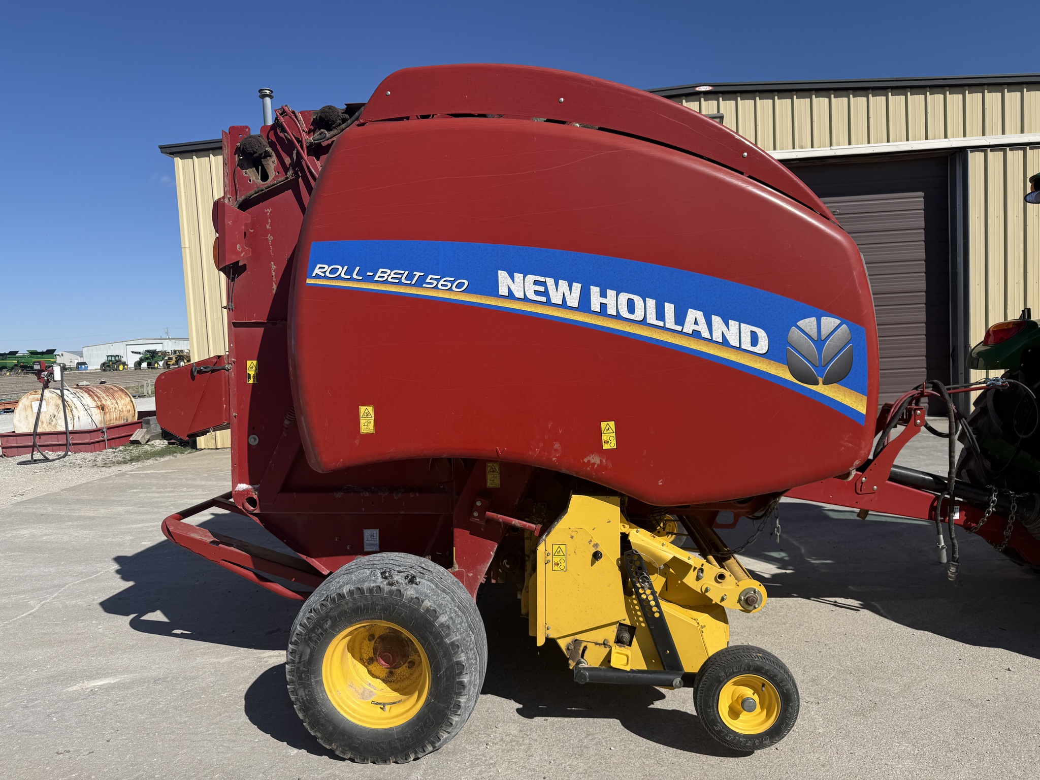  2020 New Holland Rollbelt 560 at Heritage Tractor in Nevada, MO