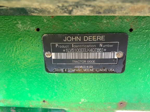 2020 John Deere 5100E Photo 4