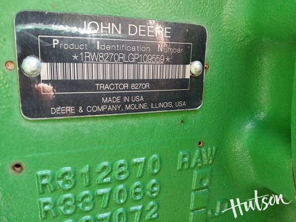 Photo of 2016 John Deere 8270R