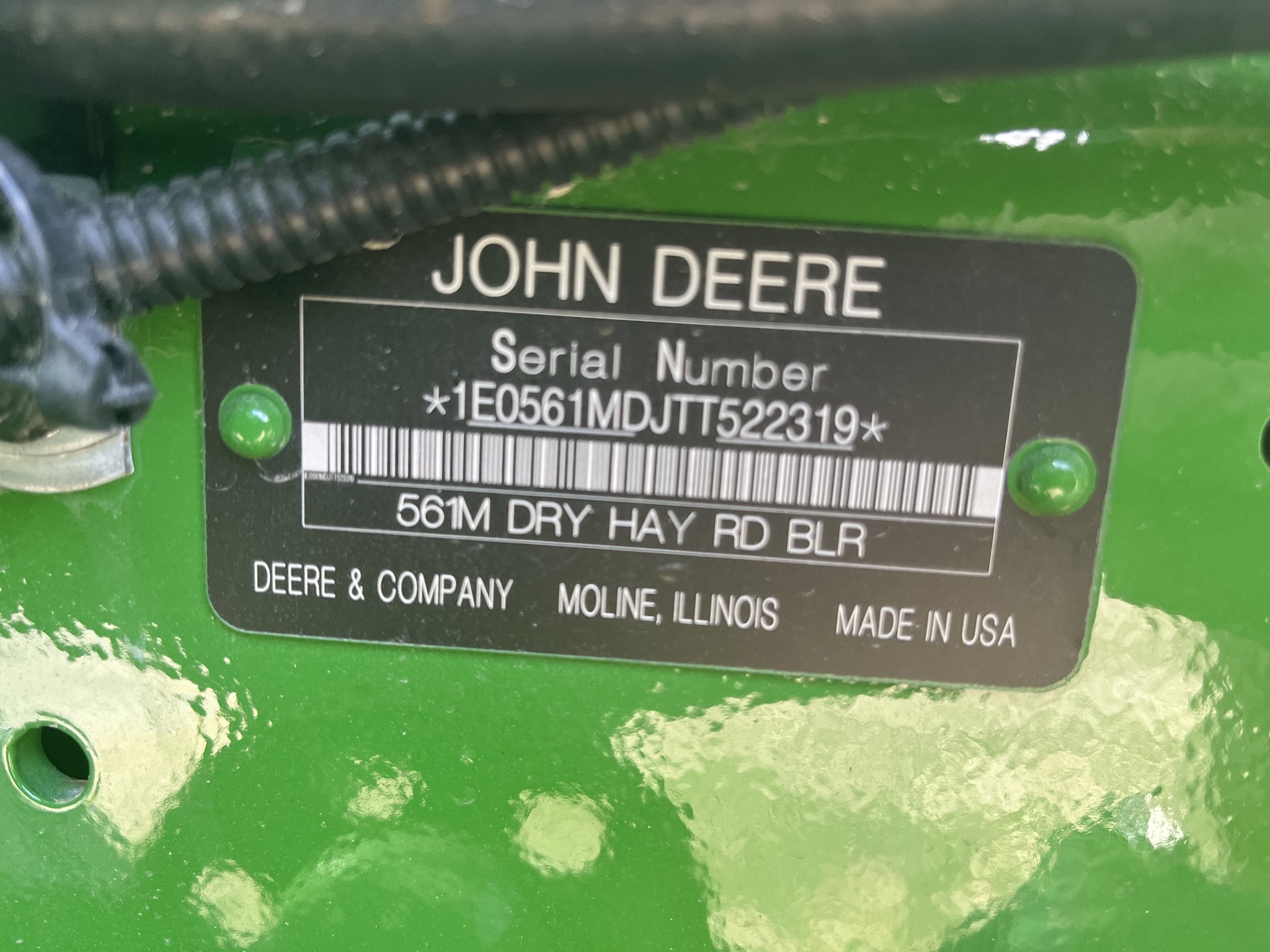 2026 John Deere 561M Image 4