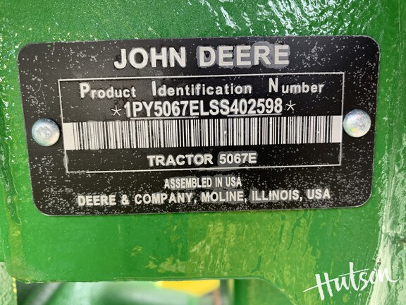 Photo of 2025 John Deere 5067E