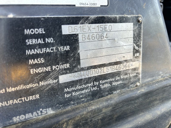 2010 Komatsu D61EX-15E0