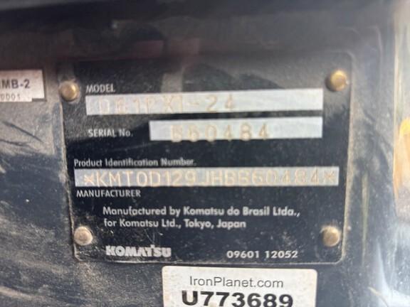 2018 Komatsu D61PXi-24