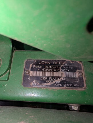 2010 John Deere 635F - Photo5