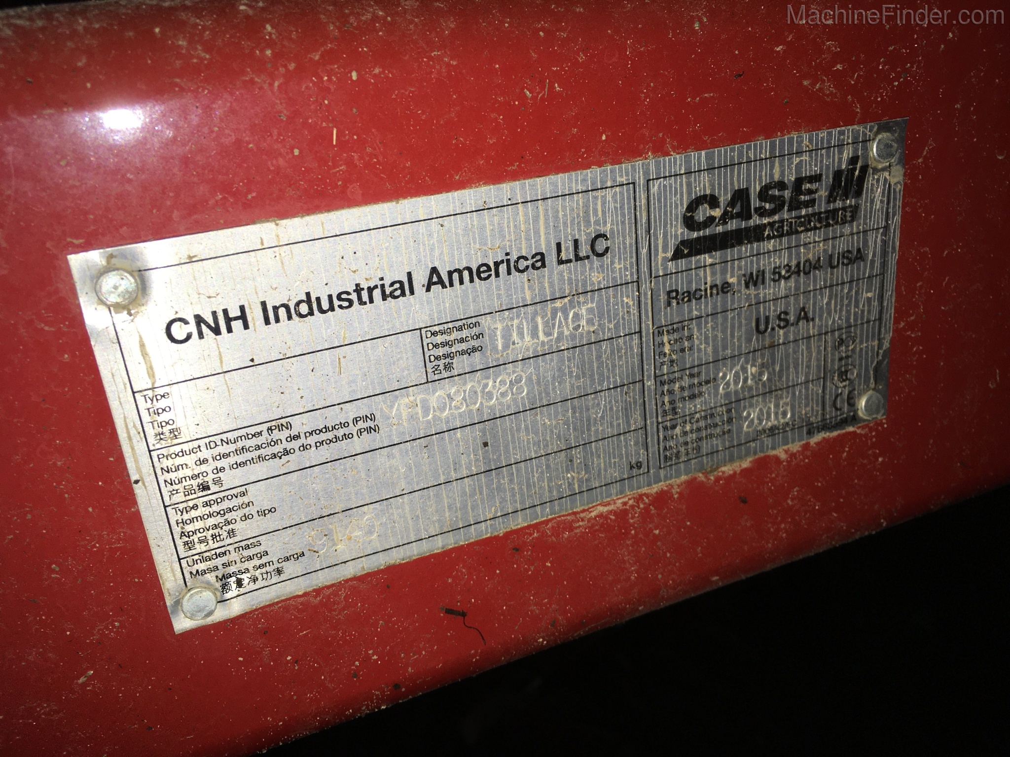 2015 Case IH 875 Image 10